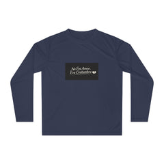 Long Sleeve Shirt — "No Era Amor, Era Costumbre" Minimal Spanish Quote Performance Top