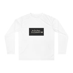 Long Sleeve Shirt — "No Era Amor, Era Costumbre" Minimal Spanish Quote Performance Top