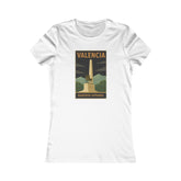 Valencia Monument Vintage Graphic Tee — Women's Travel T‑Shirt