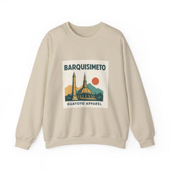 Barquisimeto Landmark Sweatshirt — Retro Cityscape Guayoyo Apparel