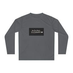 Long Sleeve Shirt — "No Era Amor, Era Costumbre" Minimal Spanish Quote Performance Top
