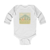 Butterfly Meadow Infant Bodysuit — Pastel Mountain Baby Onesie