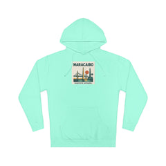 Maracaibo Vintage Travel Hoodie – Retro Sunset Bridge Graphic