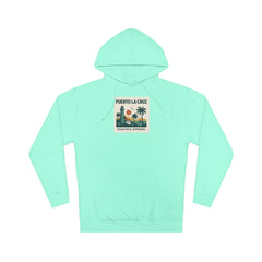 Puerto La Cruz Vintage Travel Hoodie – Retro Palm Beach Sunset Sweatshirt
