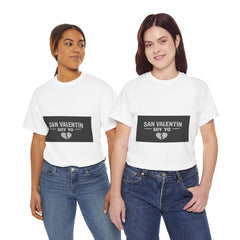 Valentine Soy Yo T-Shirt — "San Valentín Soy Yo" Broken Heart Tee