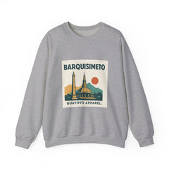 Barquisimeto Landmark Sweatshirt — Retro Cityscape Guayoyo Apparel