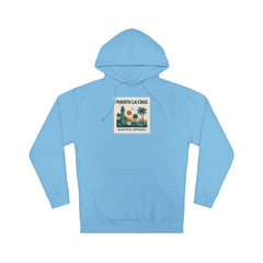Puerto La Cruz Vintage Travel Hoodie – Retro Palm Beach Sunset Sweatshirt