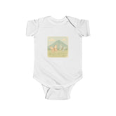 Infant Bodysuit — Pastel Mountain Butterfly Baby Onesie