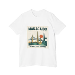 Maracaibo Retro Travel T-Shirt — Vintage Sunset Bridge Design