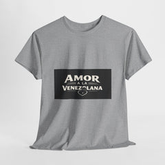 Amor a la Venezolana T-Shirt — Venezuelan Pride Graphic Tee