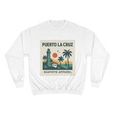 Puerto La Cruz Lighthouse Sweatshirt — Guayoyo Apparel Coastal Sunrise Crewneck