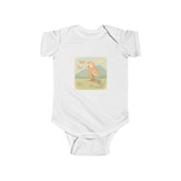 Vintage Parrot Baby Bodysuit – Tropical Bird Infant Onesie
