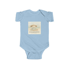 Baby Bodysuit — Cute Cartoon Sheep with 'GUAJOY0' Vintage Nursery Graphic