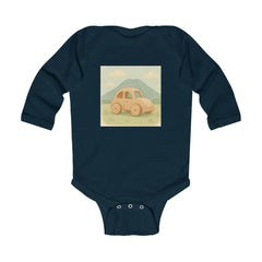 Infant Bodysuit — Cute Retro Car Baby Onesie, Vintage Road Trip Nursery Gift