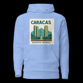Caracas Skyline Hoodie – Guayoyo Apparel sky blue