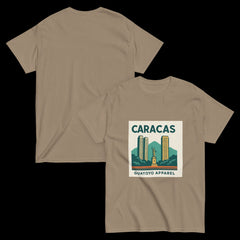 Caracas Skyline Shirt – Guayoyo Apparel Brown