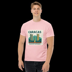 Caracas Skyline Shirt – Guayoyo Apparel Pink