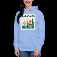 Maracaibo Skyline Hoodie – Guayoyo Apparel Sky B;ue