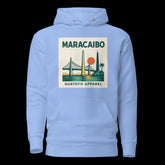 Maracaibo Skyline Hoodie – Guayoyo Apparel Sky B;ue