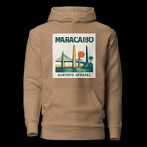 Maracaibo Skyline Hoodie – Guayoyo Apparel Brown