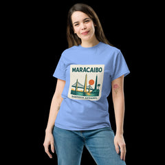 Maracaibo Skyline Shirt – Guayoyo Apparel Sky Blue