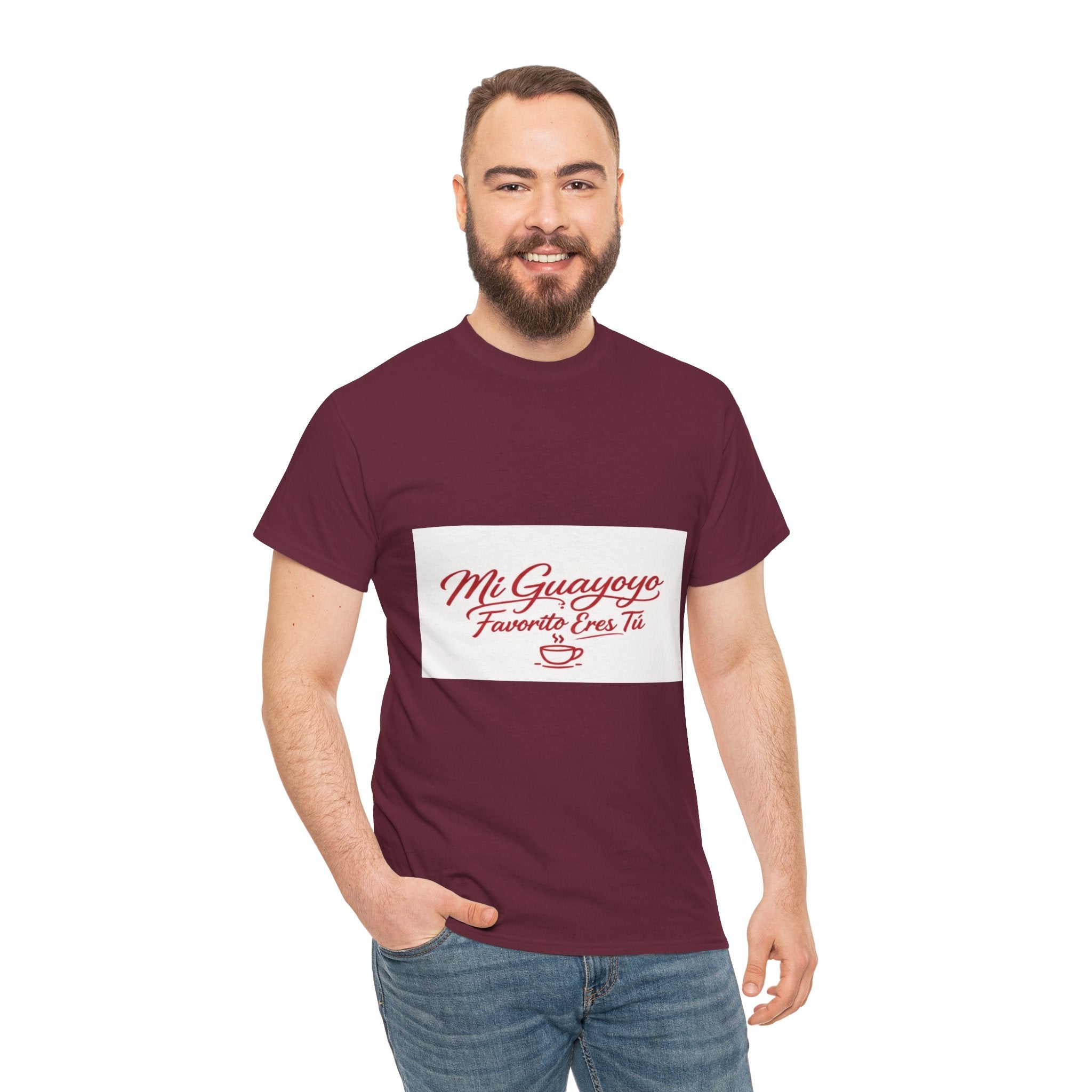 Mi Guayoyo Tee - "Mi Guayoyo, Tu Favorito Eres Tú" Coffee Lover Shirt