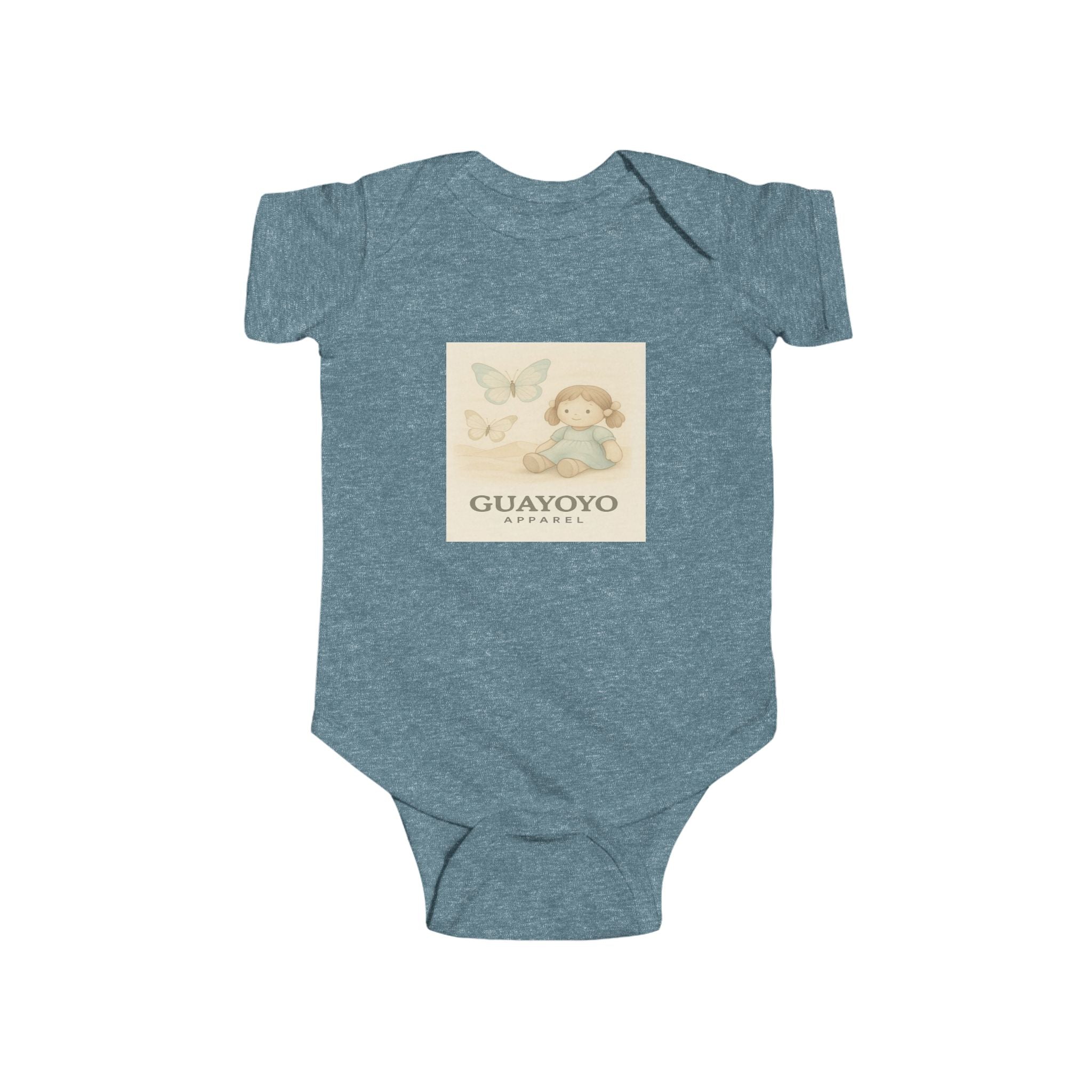 Vintage Baby Bodysuit – 'GUAYOYO' Nursery Art Onesie
