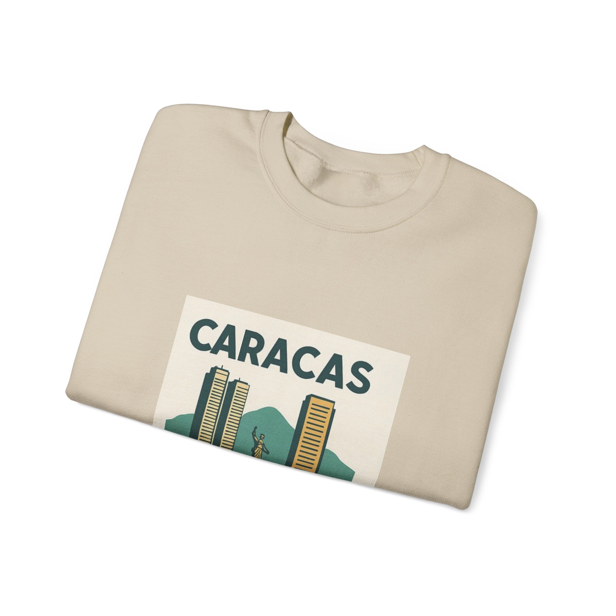 Caracas Vintage Skyline Sweatshirt — Guayoyo Apparel Crewneck