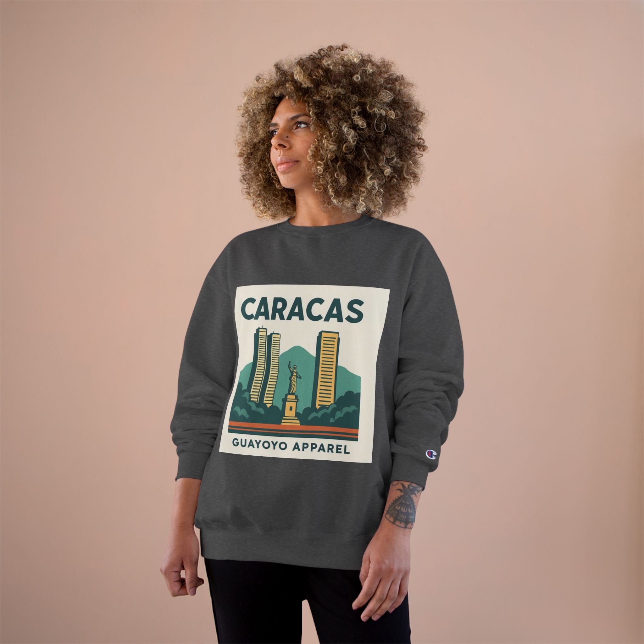 Caracas Vintage Sweatshirt — Guayoyo Apparel Cityscape