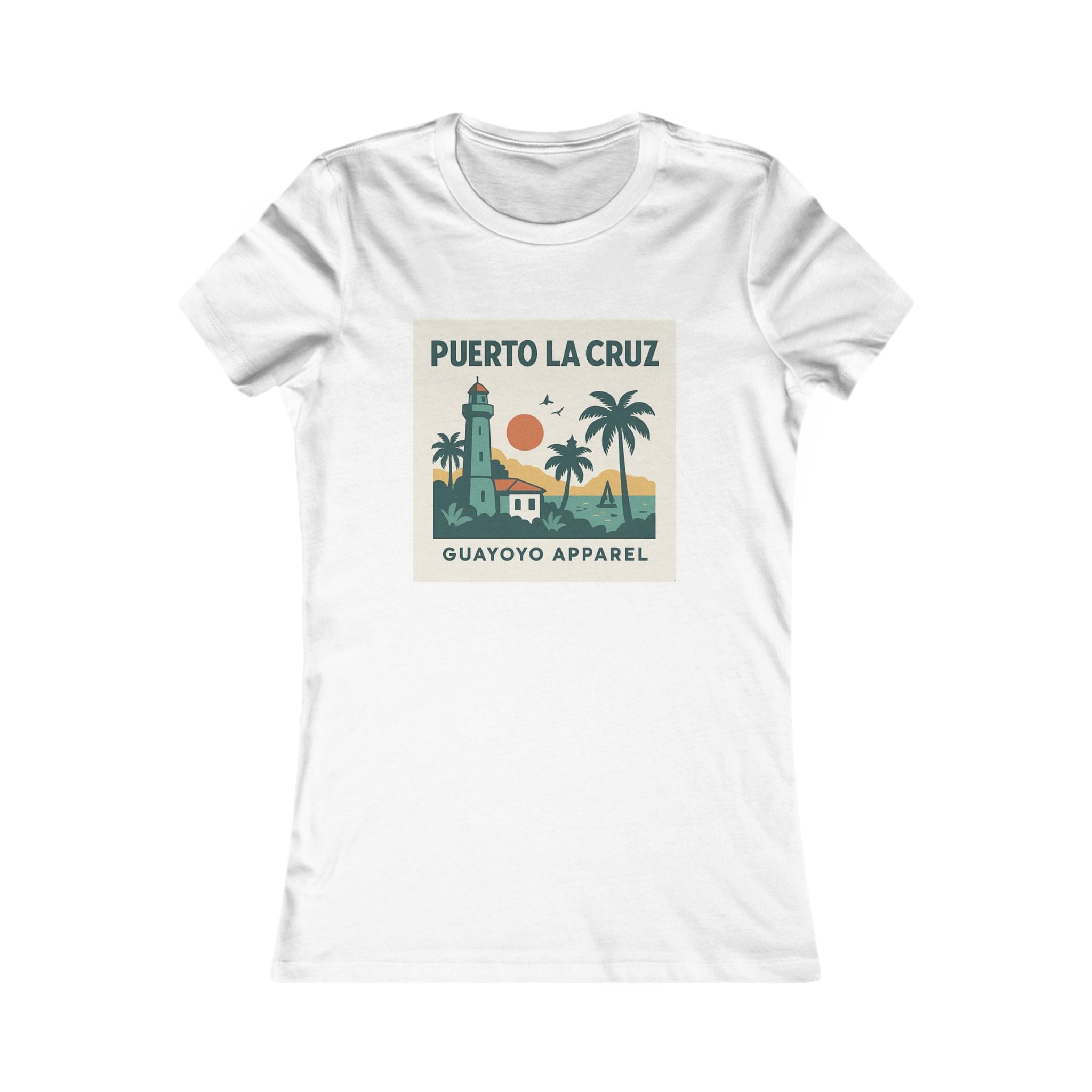 Puerto La Cruz Vintage Beach Tee — Guayoyo Apparel Women's Graphic T-Shirt