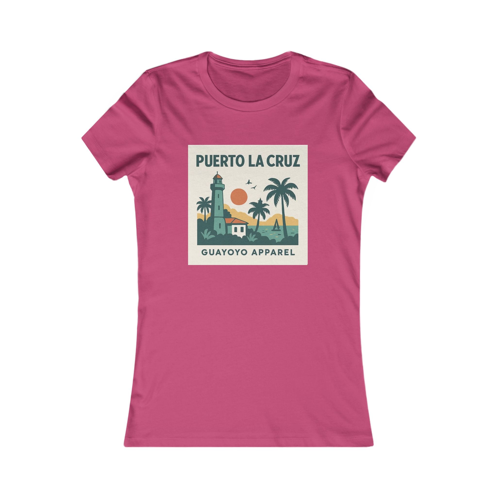 Puerto La Cruz Vintage Beach Tee — Guayoyo Apparel Women's Graphic T-Shirt