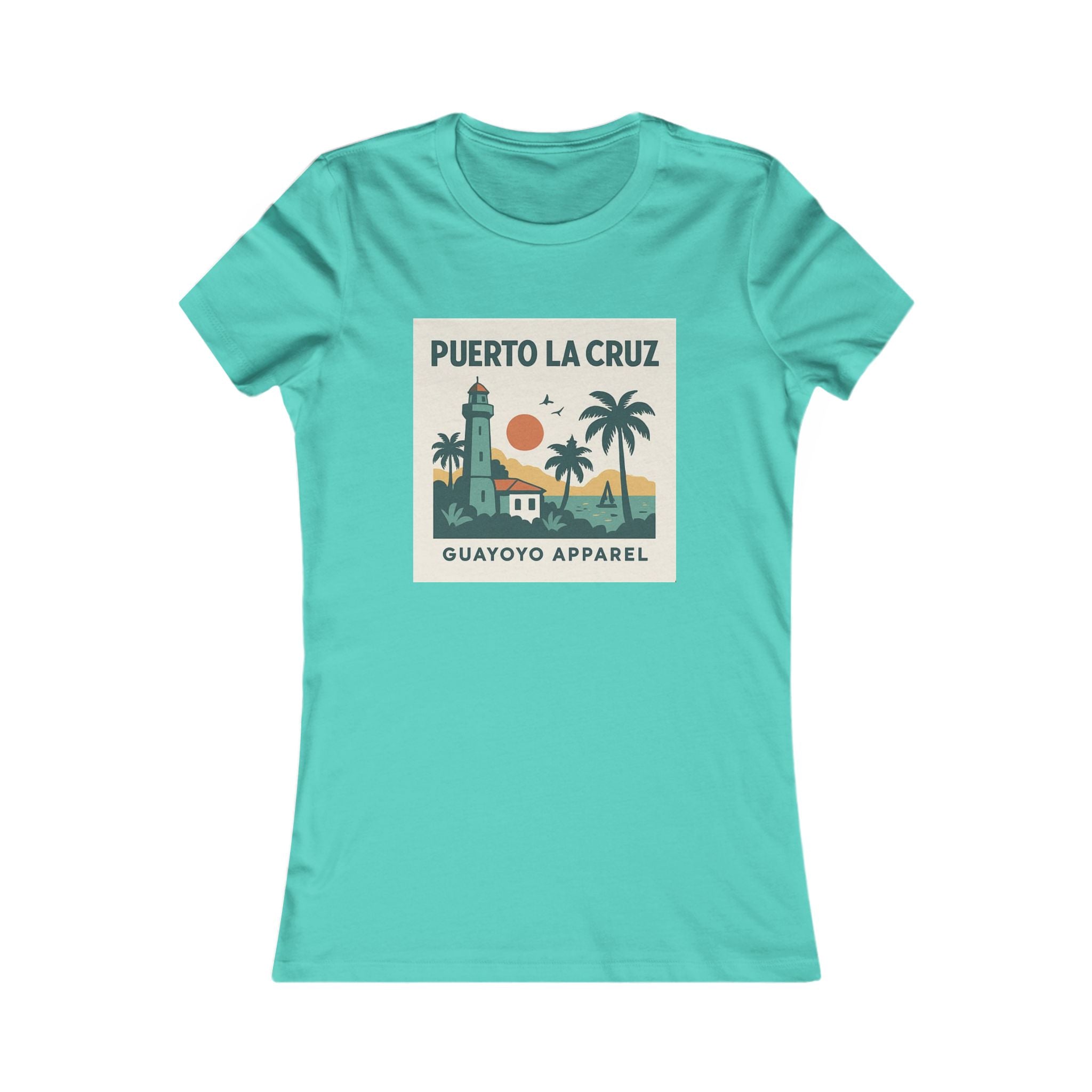 Puerto La Cruz Vintage Beach Tee — Guayoyo Apparel Women's Graphic T-Shirt