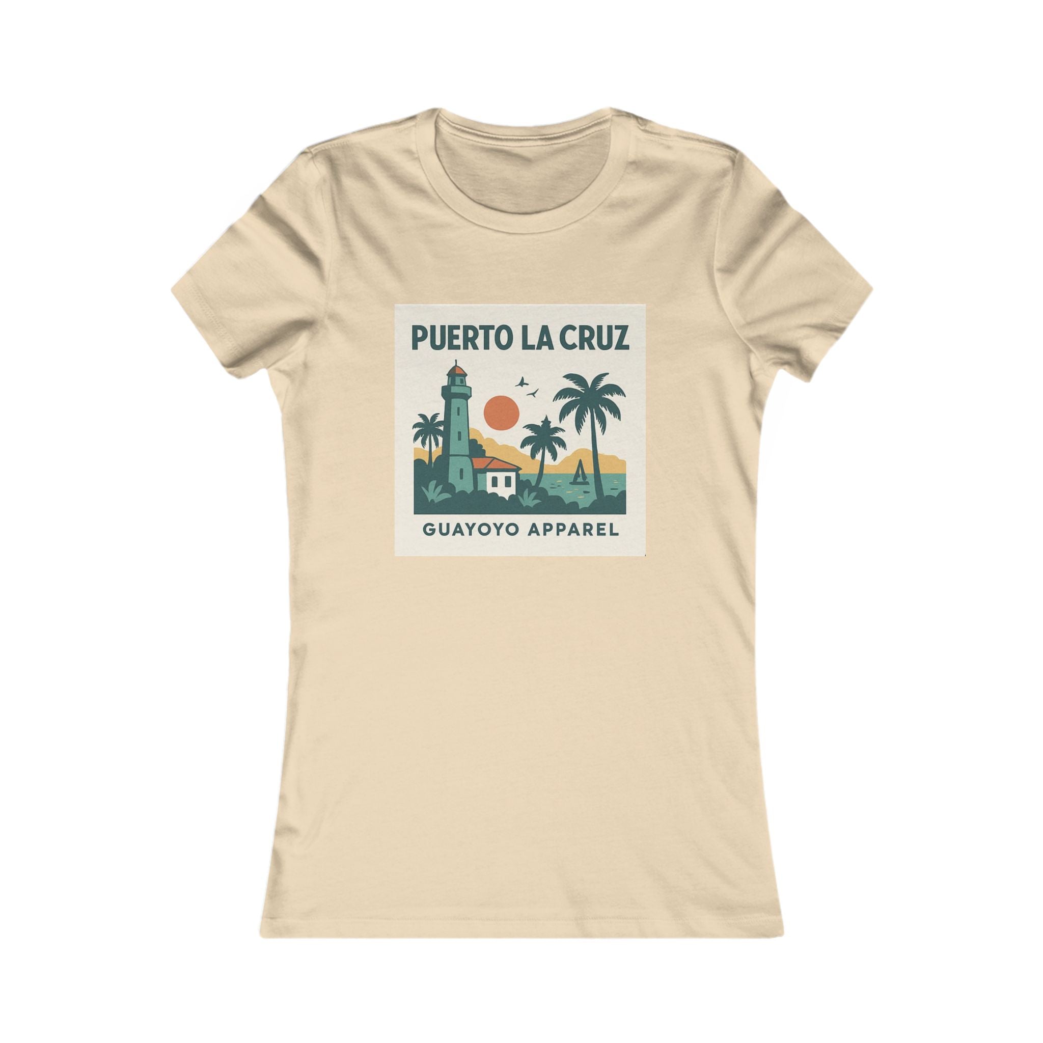 Puerto La Cruz Vintage Beach Tee — Guayoyo Apparel Women's Graphic T-Shirt