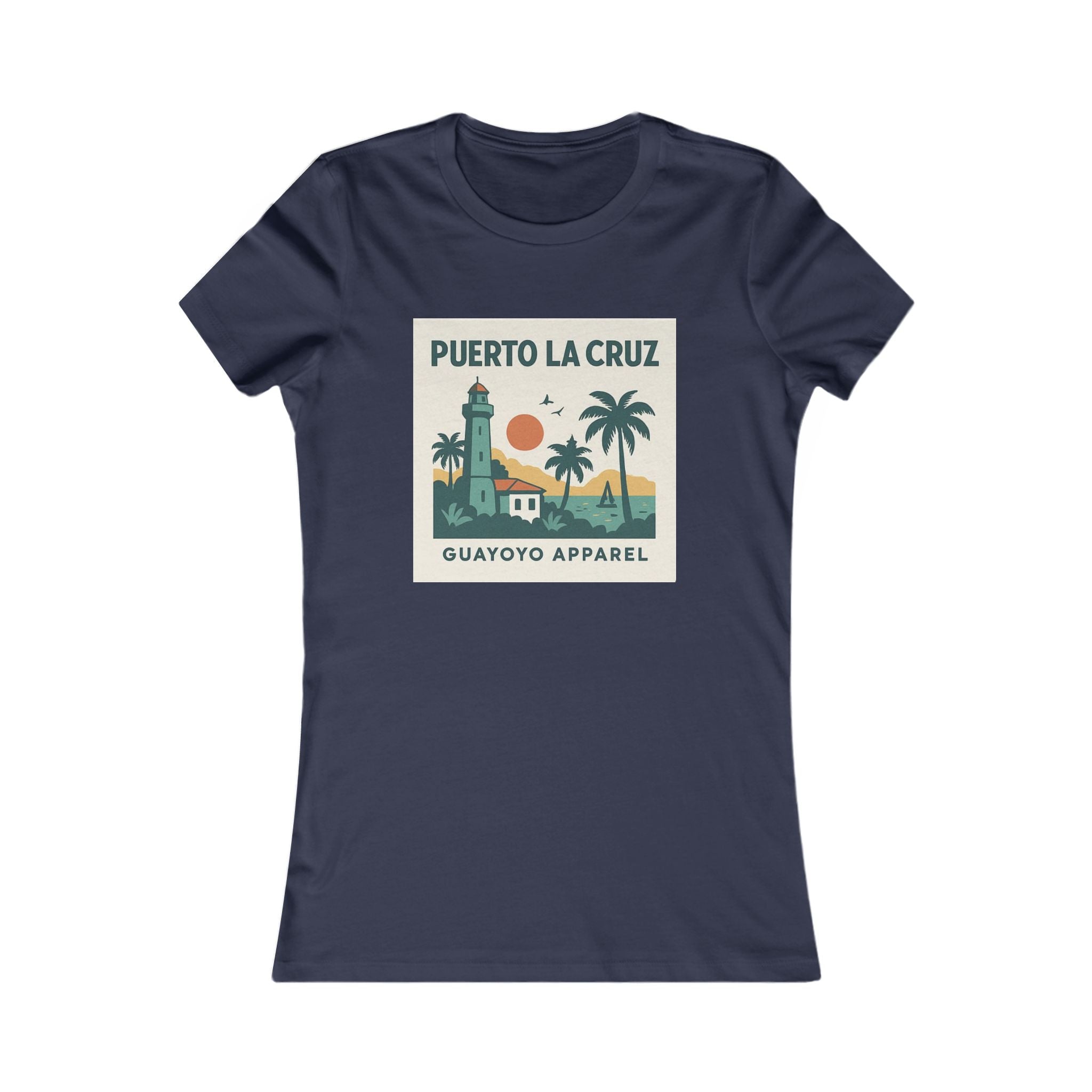 Puerto La Cruz Vintage Beach Tee — Guayoyo Apparel Women's Graphic T-Shirt