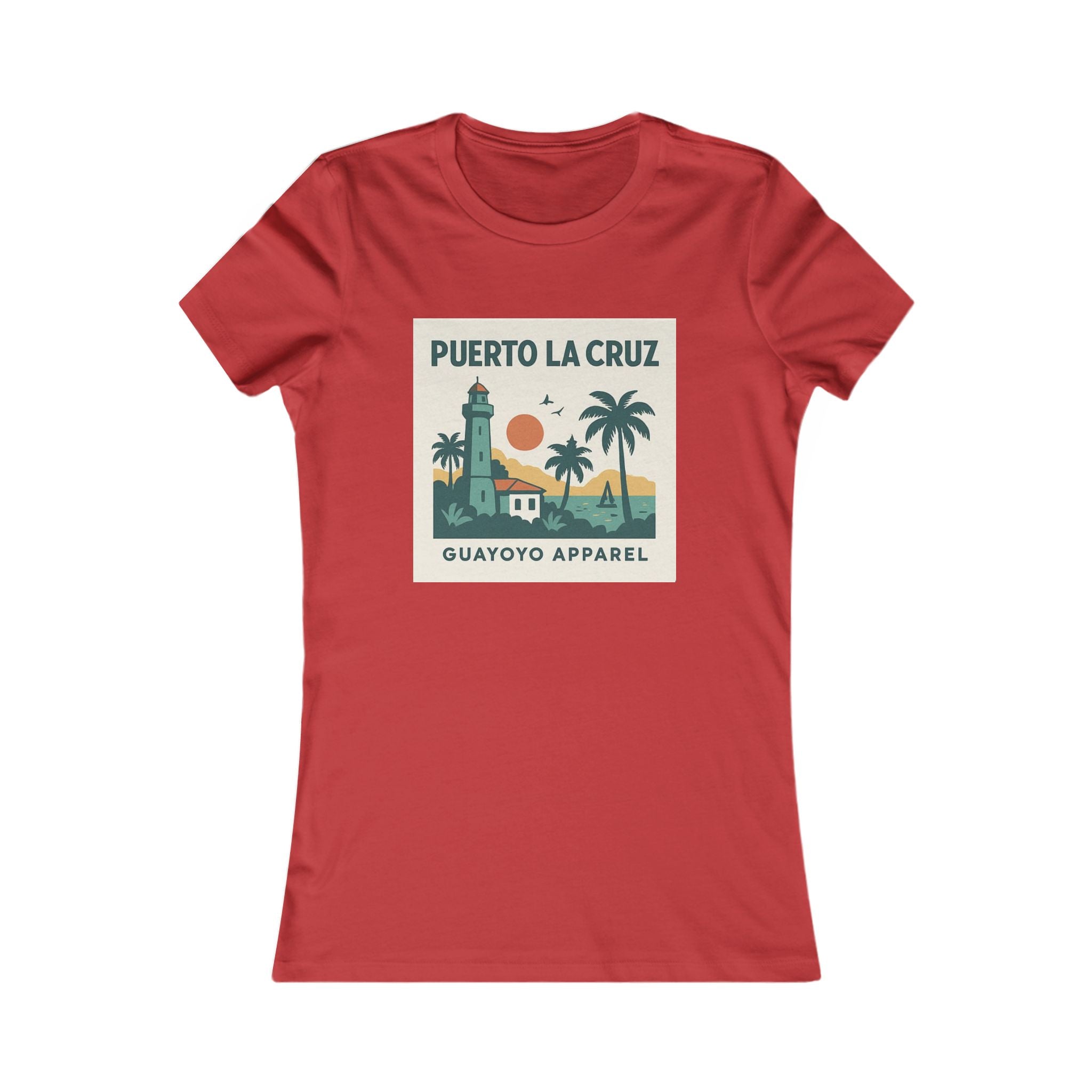 Puerto La Cruz Vintage Beach Tee — Guayoyo Apparel Women's Graphic T-Shirt
