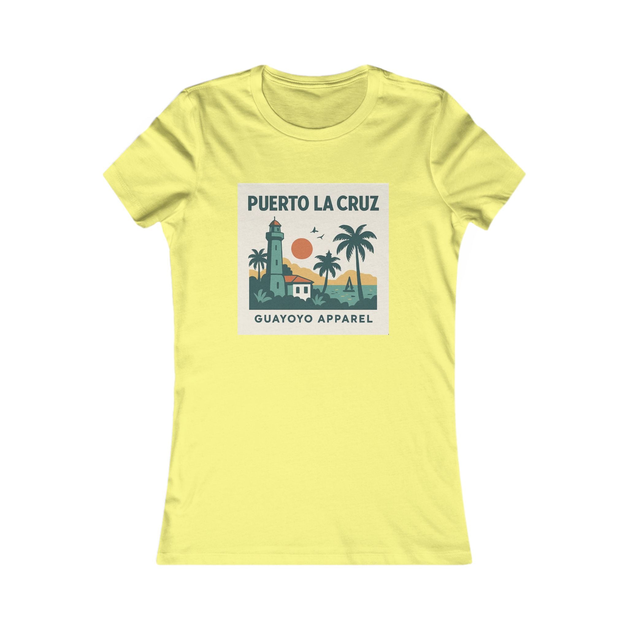 Puerto La Cruz Vintage Beach Tee — Guayoyo Apparel Women's Graphic T-Shirt