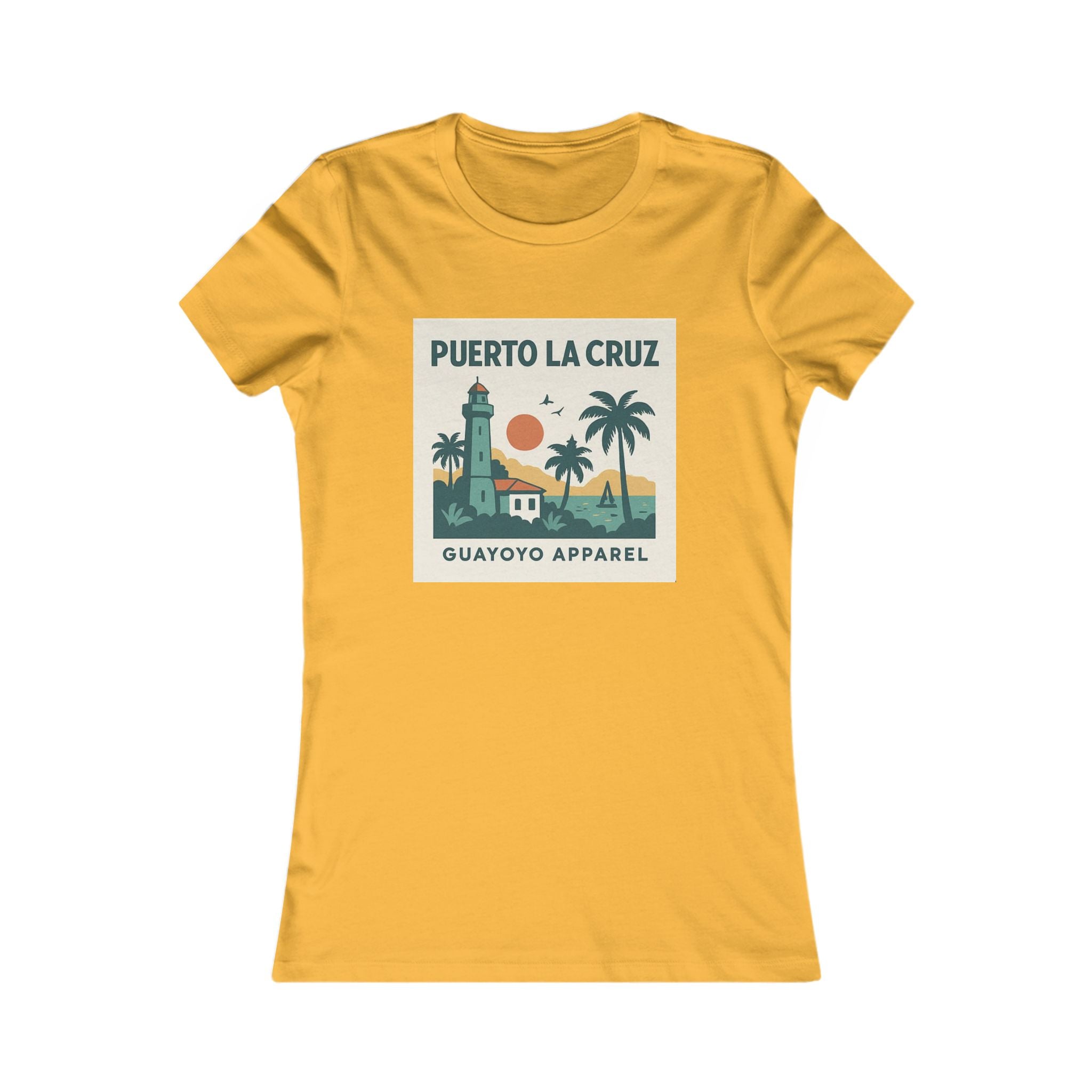 Puerto La Cruz Vintage Beach Tee — Guayoyo Apparel Women's Graphic T-Shirt
