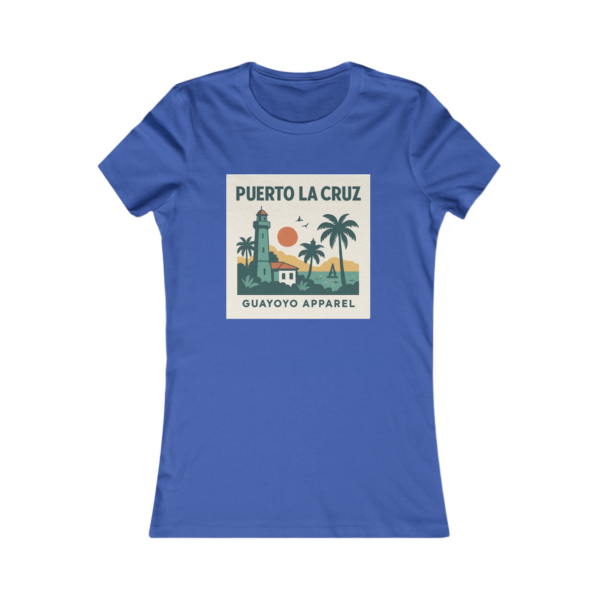Puerto La Cruz Vintage Beach Tee — Guayoyo Apparel Women's Graphic T-Shirt