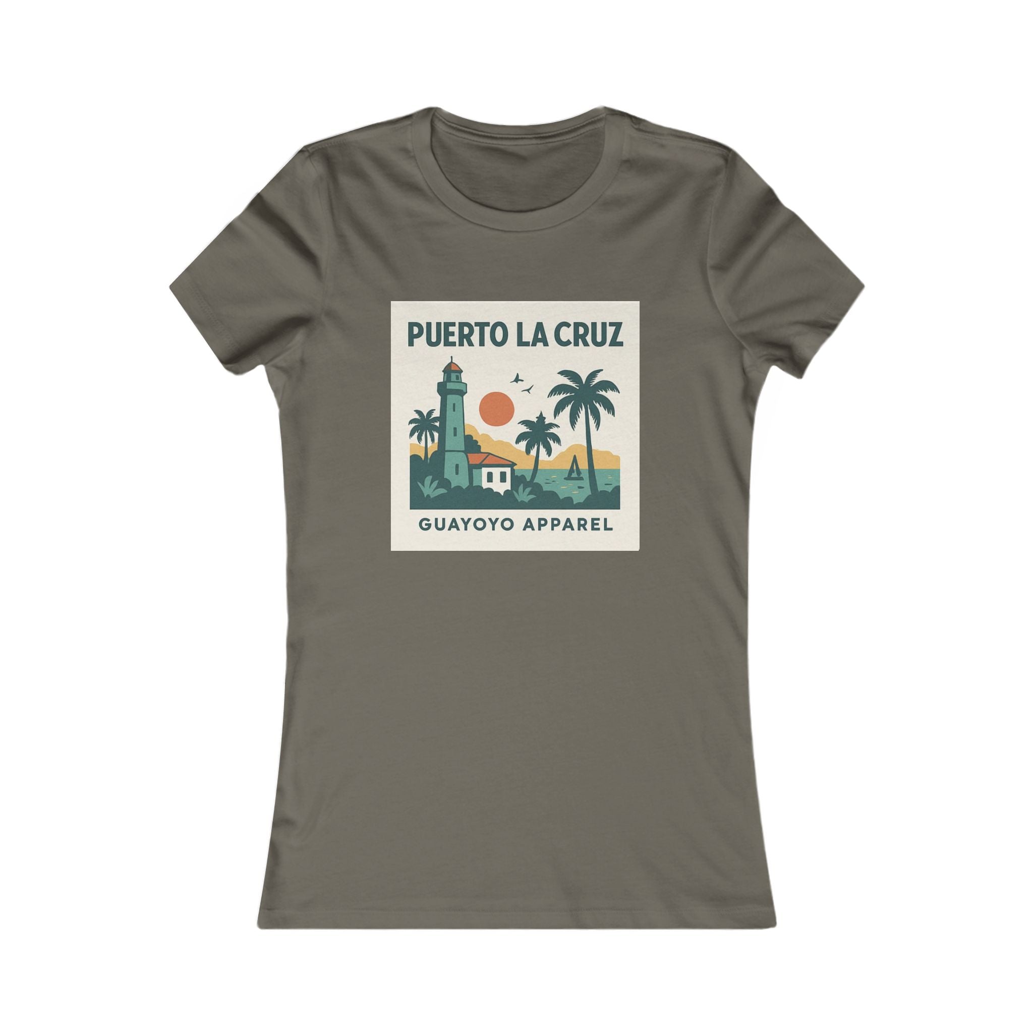 Puerto La Cruz Vintage Beach Tee — Guayoyo Apparel Women's Graphic T-Shirt