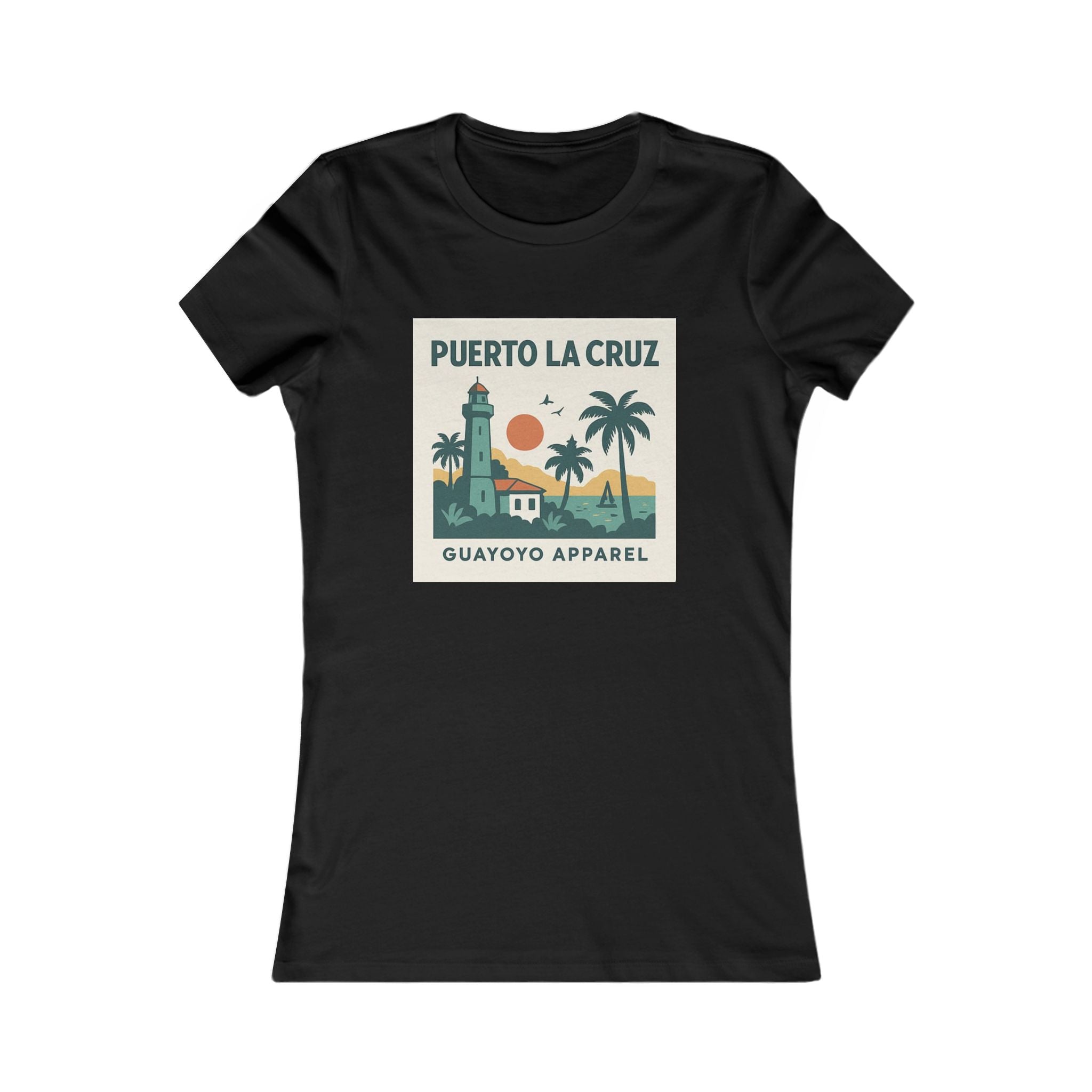 Puerto La Cruz Vintage Beach Tee — Guayoyo Apparel Women's Graphic T-Shirt