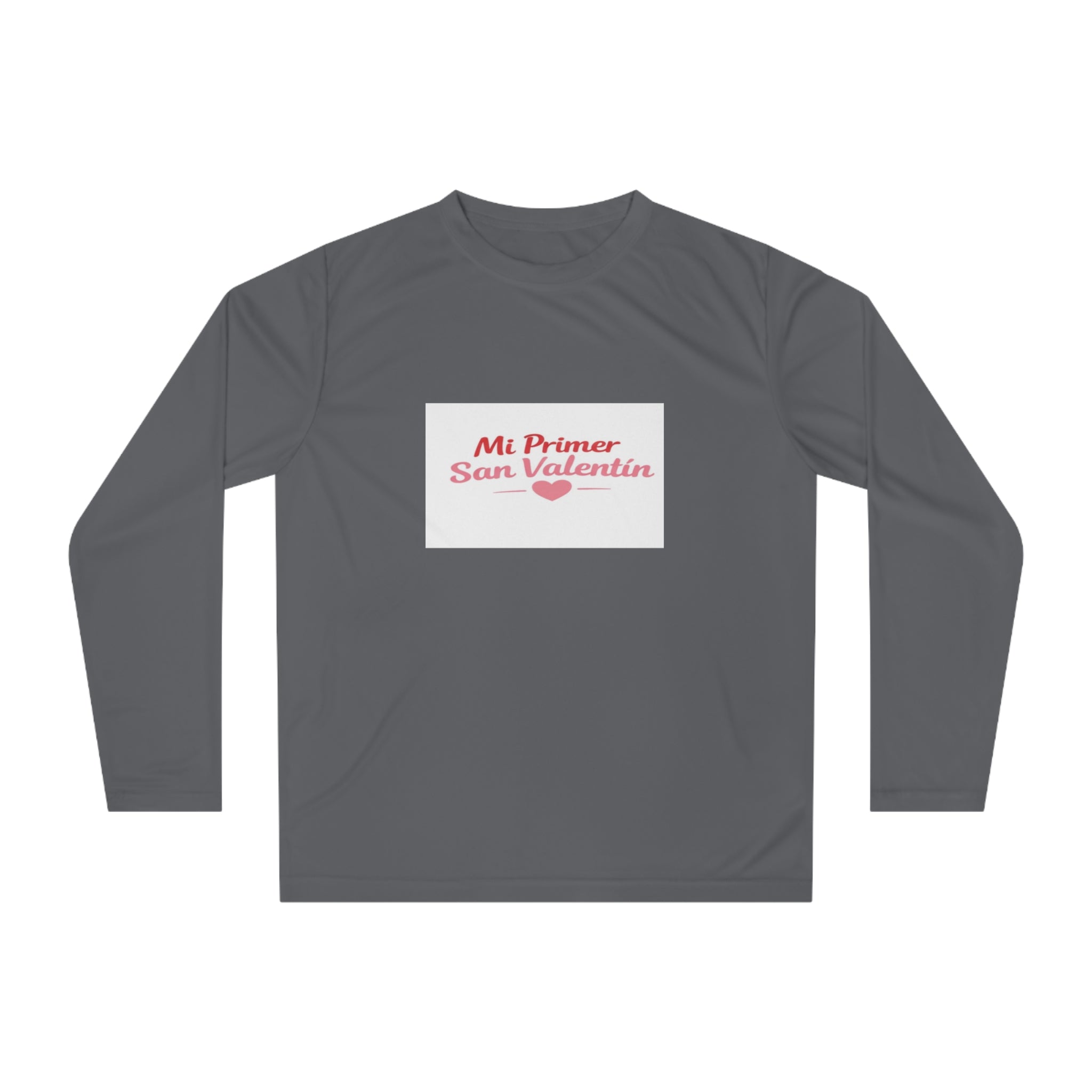 'Mi Primer San Valentín' Long Sleeve Shirt – Baby's First Valentine Performance Tee