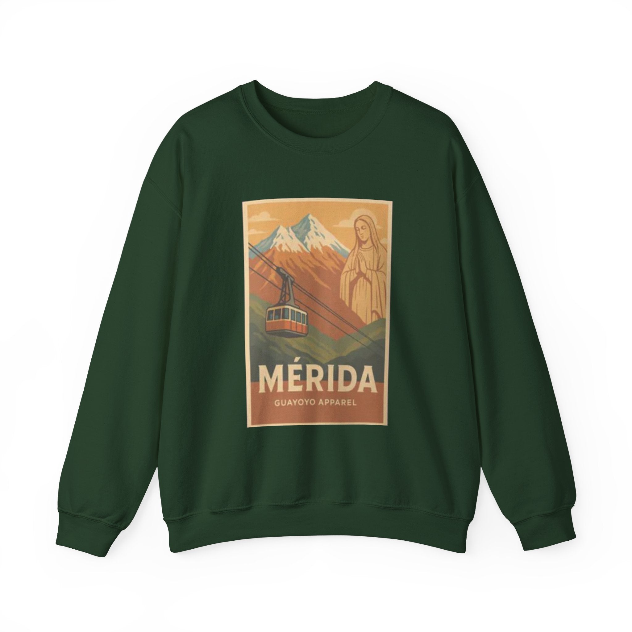 Mérida Cable Car Vintage Poster Sweatshirt