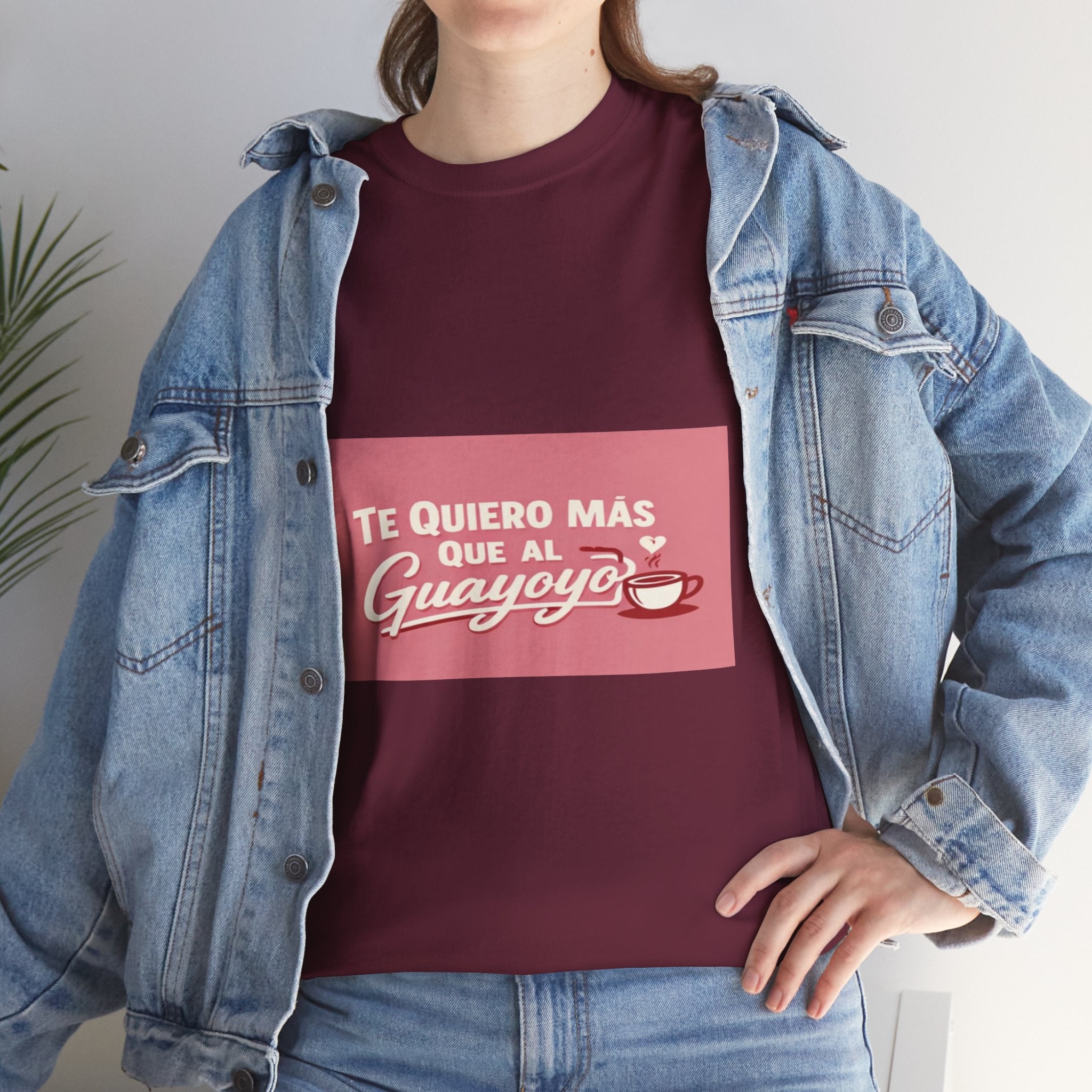 Te Quiero Más Que Al Guayoyo T-Shirt — Spanish Coffee Lover Tee