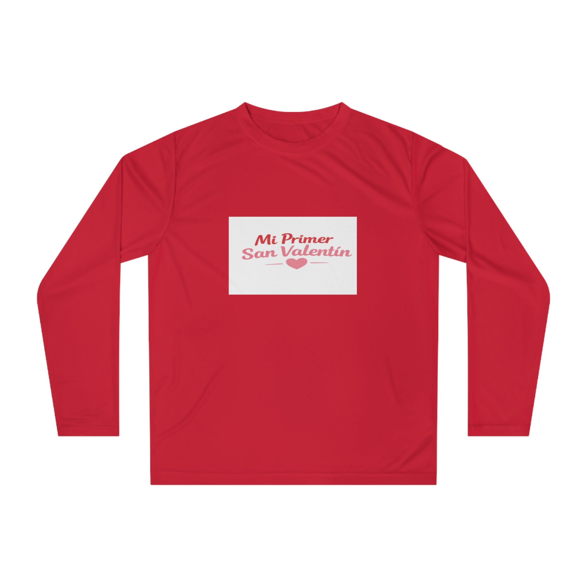 'Mi Primer San Valentín' Long Sleeve Shirt – Baby's First Valentine Performance Tee
