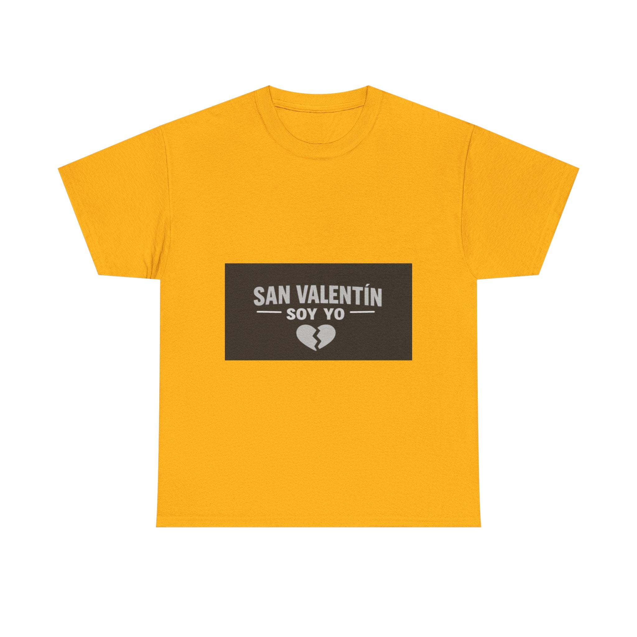 Valentine Soy Yo T-Shirt — "San Valentín Soy Yo" Broken Heart Tee