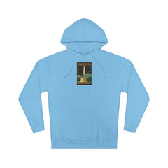 Valencia Vintage Travel Hoodie — Retro Palm & Monument Graphic