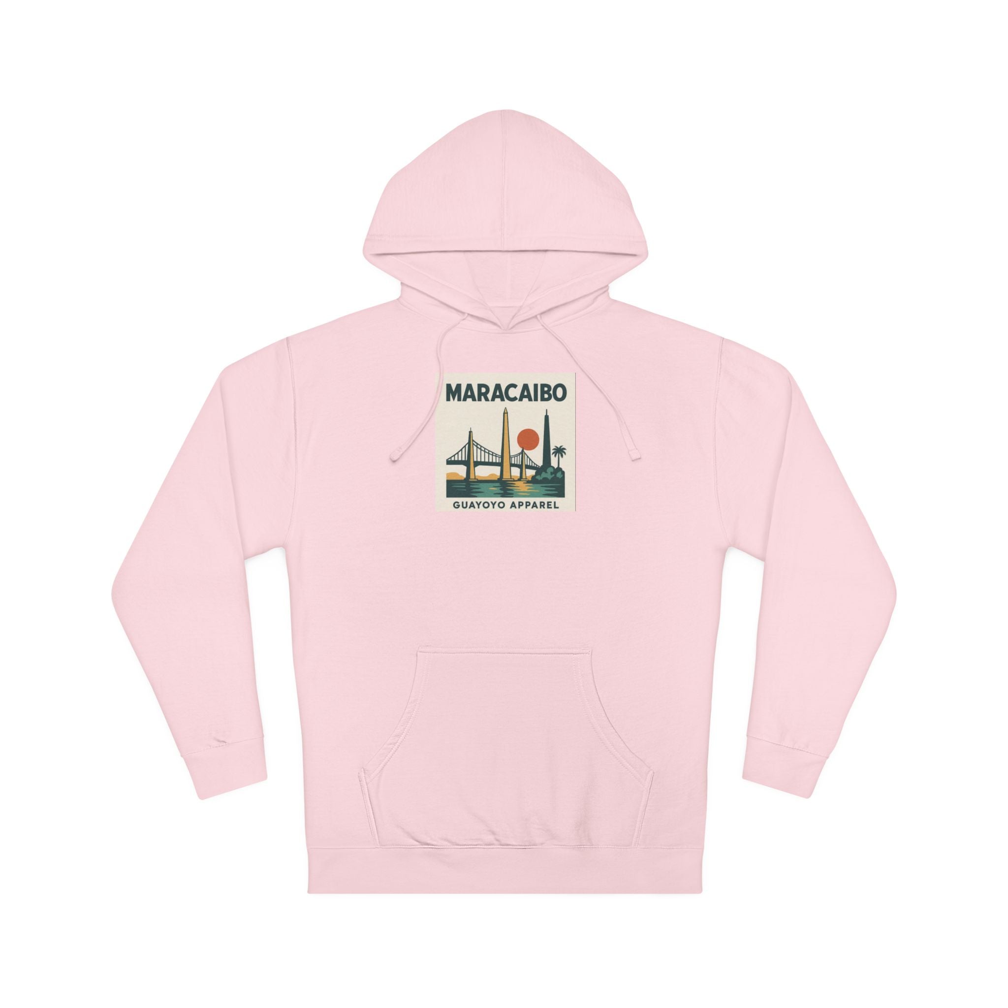 Maracaibo Vintage Travel Hoodie – Retro Sunset Bridge Graphic