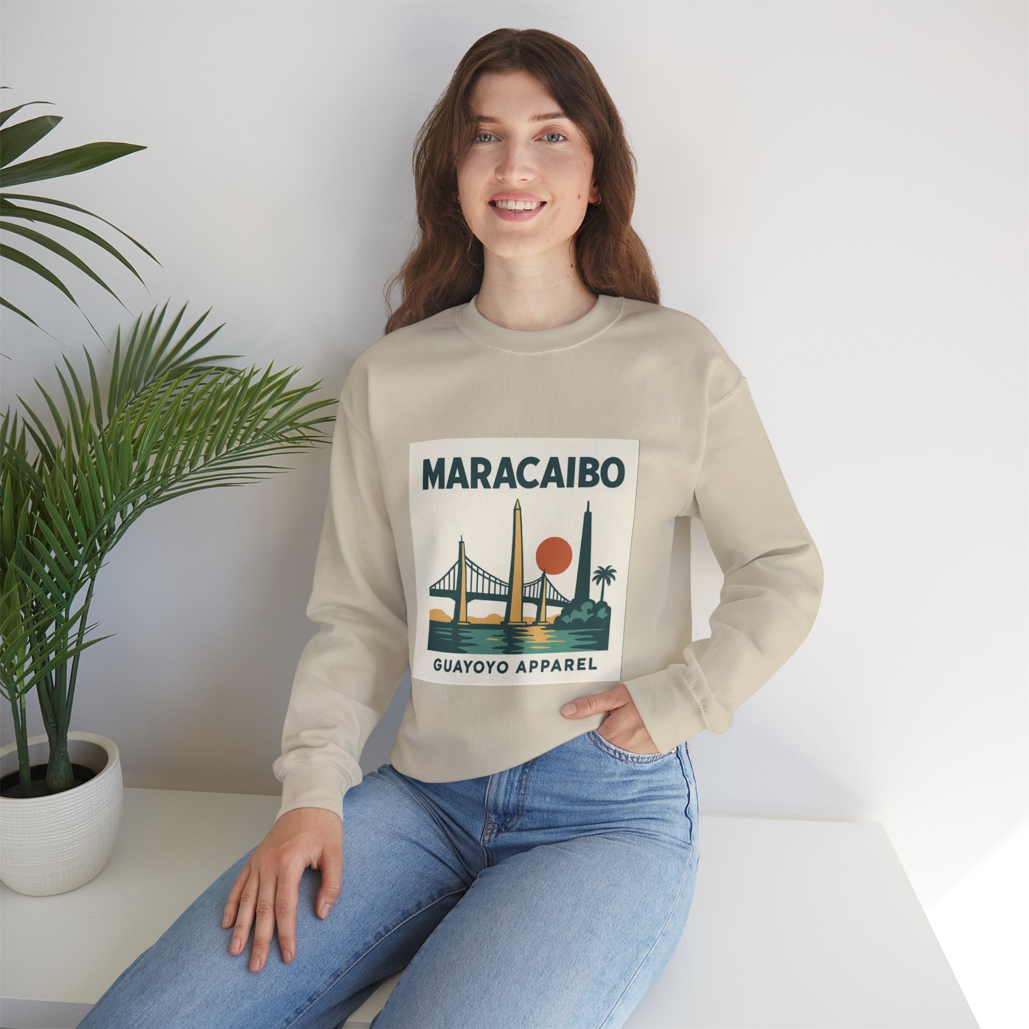Maracaibo Vintage Crewneck Sweatshirt — Guayoyo Apparel