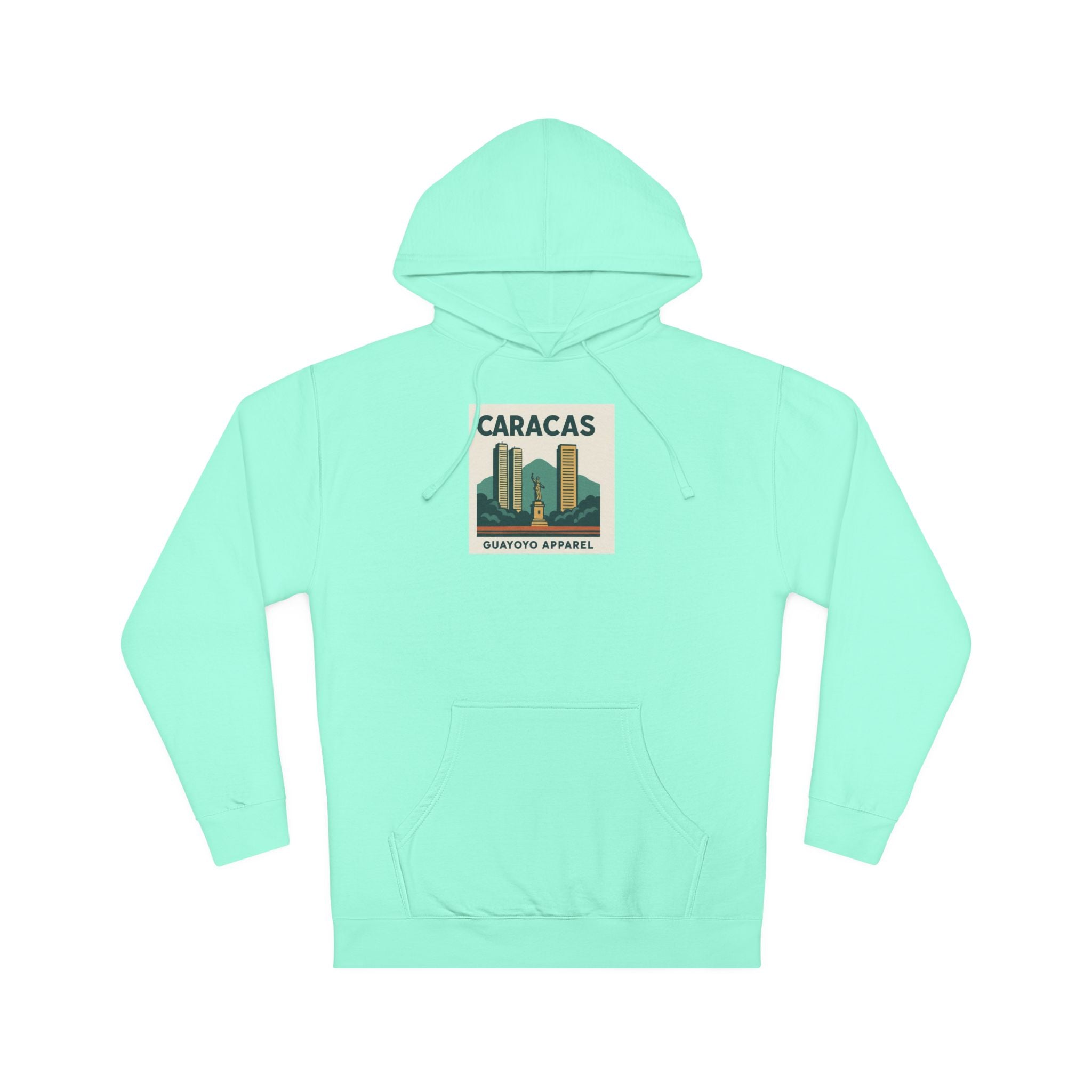 Caracas Skyline Hoodie – Retro Cityscape Pullover