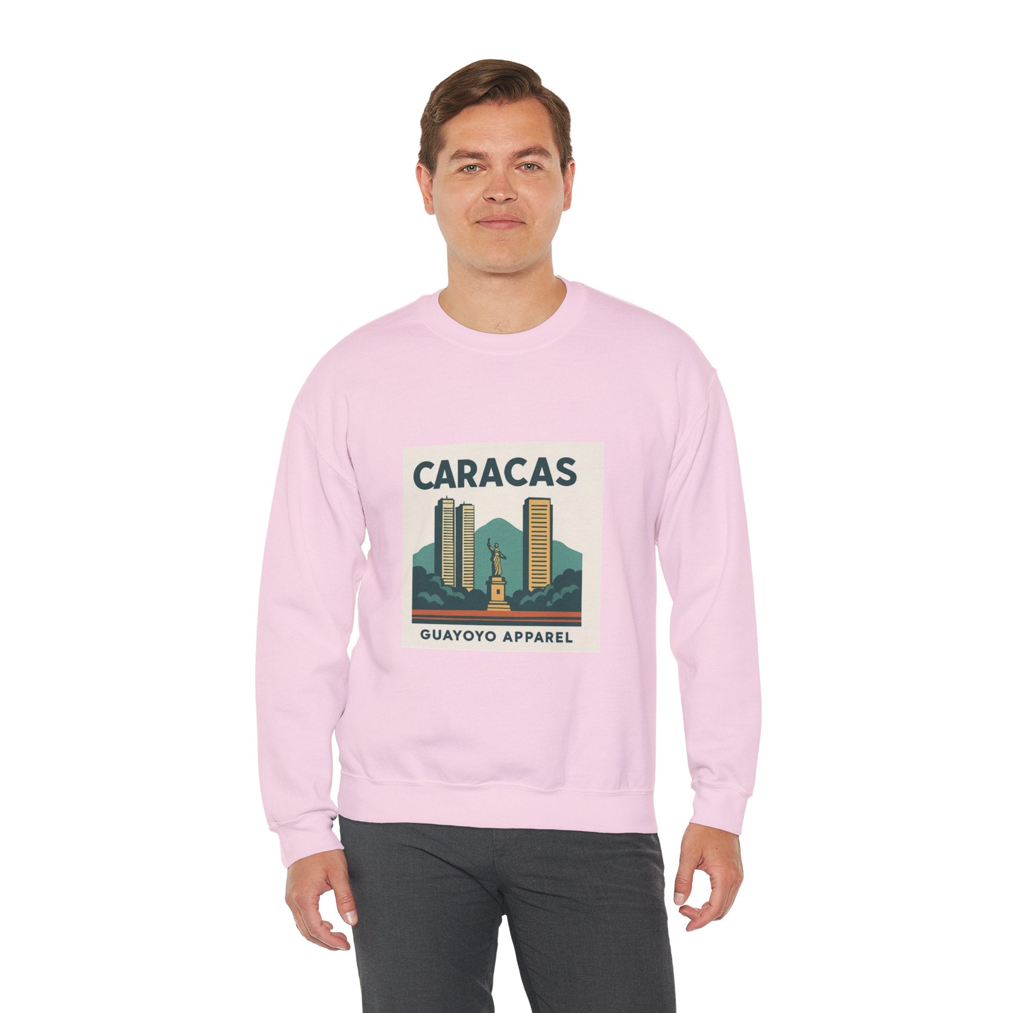 Caracas Vintage Skyline Sweatshirt — Guayoyo Apparel Crewneck